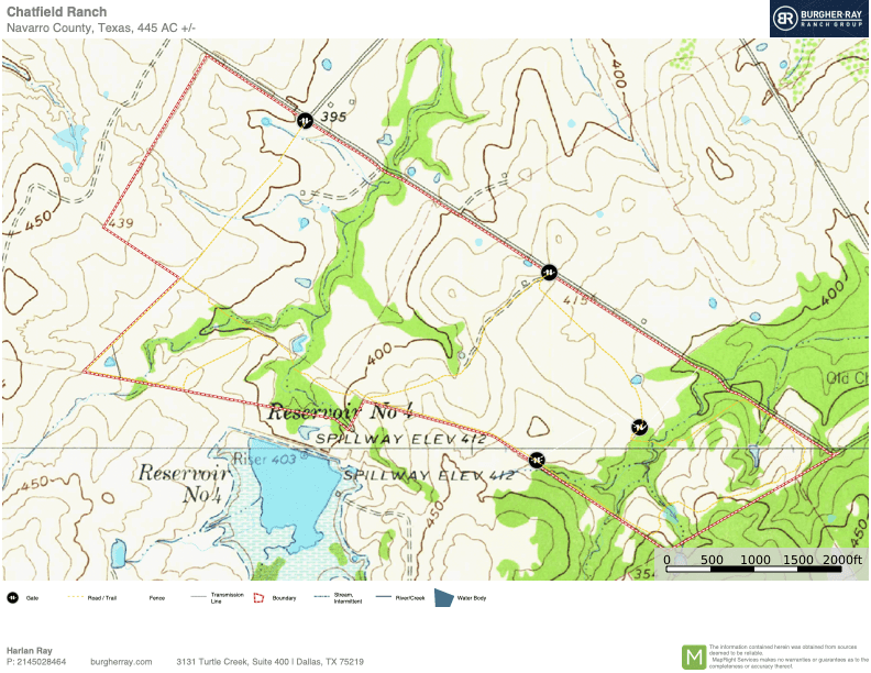 topography map