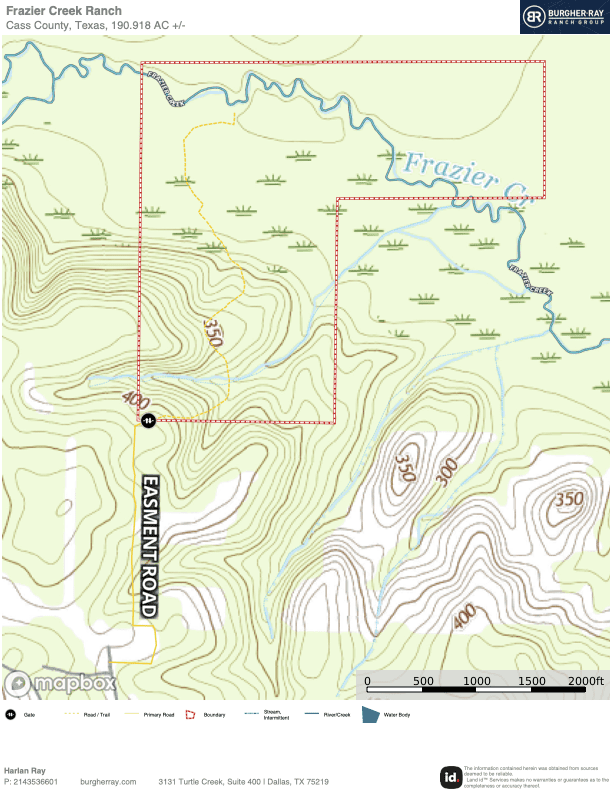 topography map