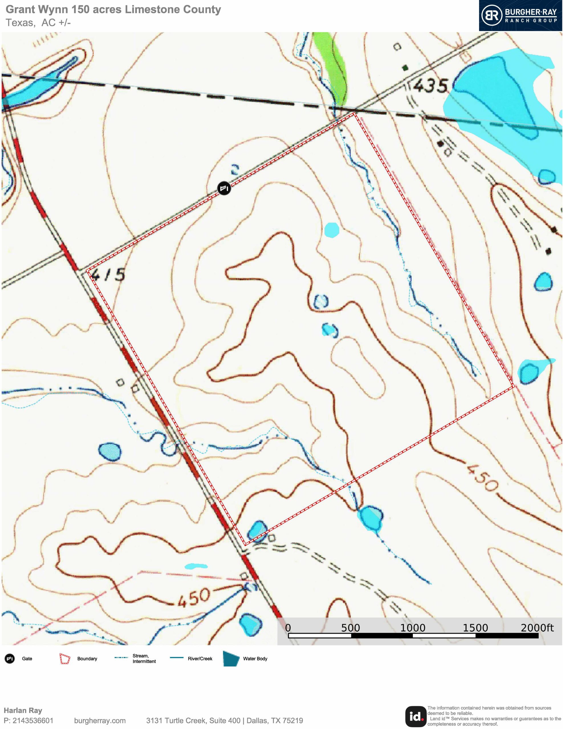 topography map