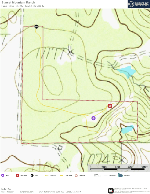 topography map